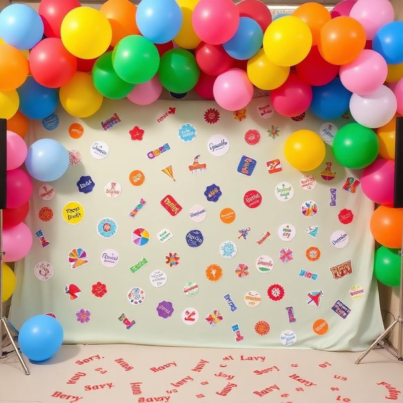 Adesivos para Eventos