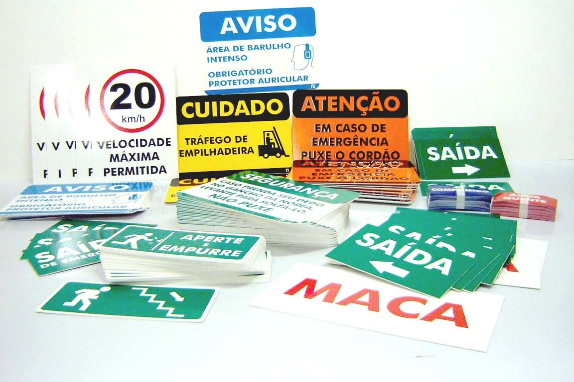 Placas de Identificação
